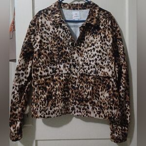 LuLaRoe Leopard Print Jacket
